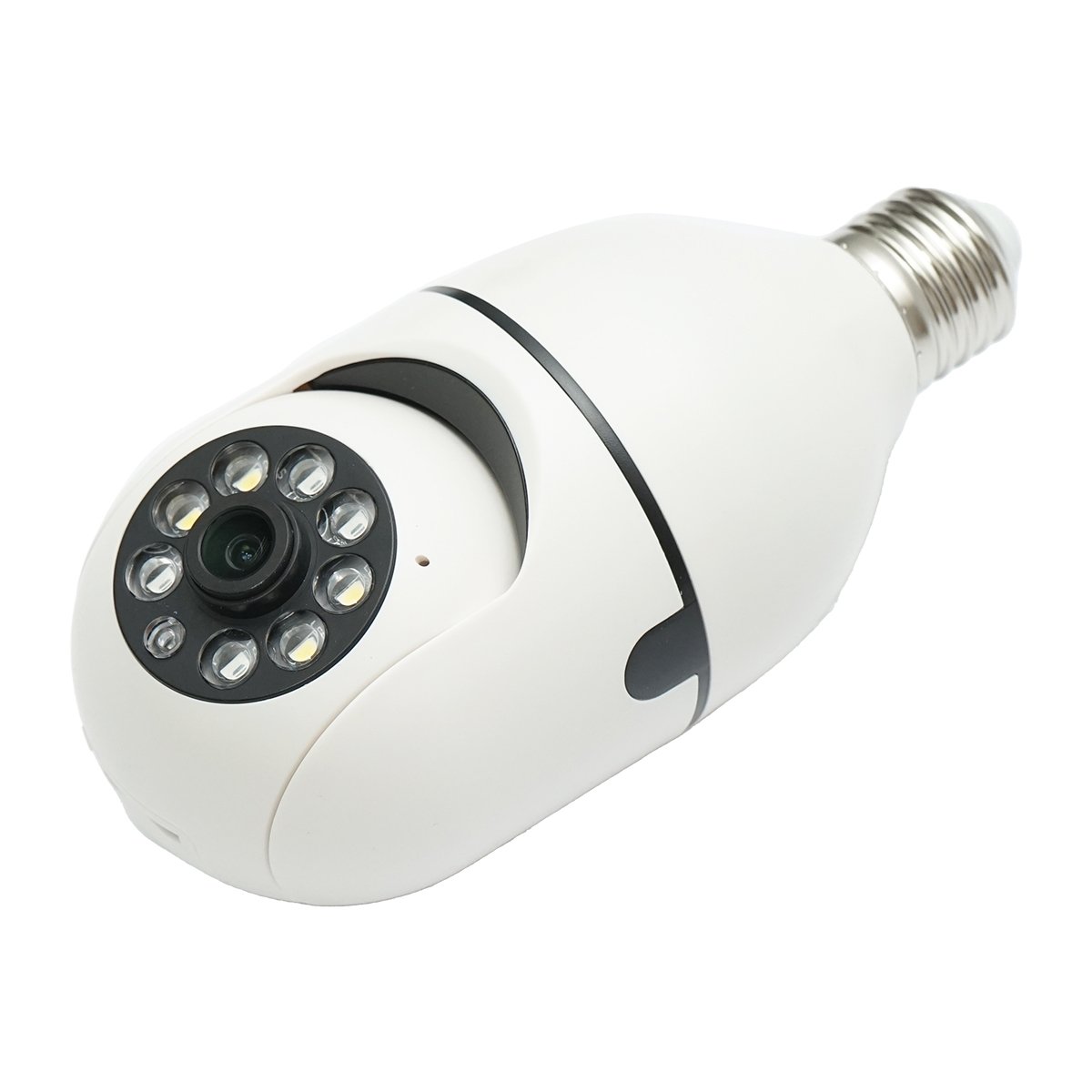 Camera de supraveghere smart-bulb PTZ, WIFI 2.4G 1080P, tip bec E27 cu senzor de miscare si aplicatie iCSee Breckner Germany